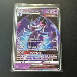 Naganadel GX SM125 Black Star Promo Holo Pokemon TCG Card Near Mint B1 - Image 1