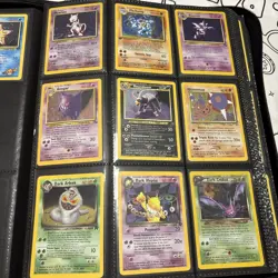 Pokemon Card 1st Ed Base Set, Holo Unlimited - Vintage Rare - WOTC TCG Lot Of 9 - Image 1