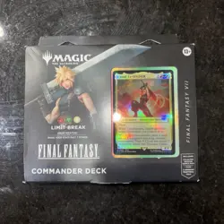 Magic The Gathering Final Fantasy VII 7 Limit Break Commander Deck Cloud Strife - Image 1