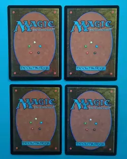 Magic the Gathering MTG Tempest STALKING STONES X 4( 2 VLP/EX & 2 LP) U 1997 - Image 2