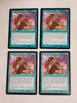 MTG Playset 4x Whispers of the Muse (Tempest/Blue/U) - BGM - Image 1