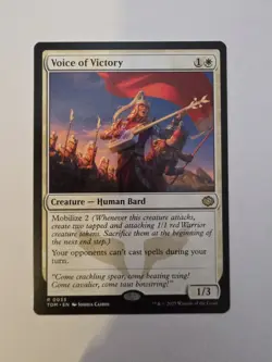 Magic The Gathering, Voice of Victory, Tarkir: Dragonstorm, Regular - Image 1