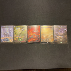 MTG Unfinity BORDERLESS PLANETARY GALAXY FOIL SET - Image 1