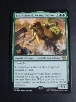 Leatherhead, Swamp Stalker Rare MTG Ninja Turtles - Image 1