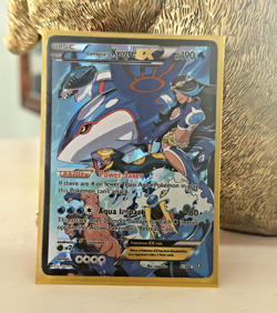 Pokemon Team Aqua's Kyogre EX 6/34 Double Crisis Holo Ultra Rare 190 HP Ability - Image 1