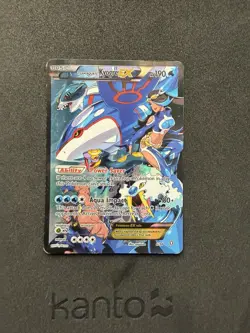Pokemon Team Aqua's Kyogre EX 6/34 Double Crisis Holo Ultra Rare 190 HP Ability - Image 3