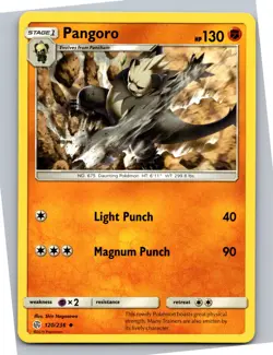 Pangoro - SM - Cosmic Eclipse 120/236 - Uncommon - NM Pokemon TCG - Image 1