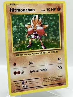 Hitmonchan 62/108 XY Evolutions Holo Rare Pokemon TCG Card - Image 2