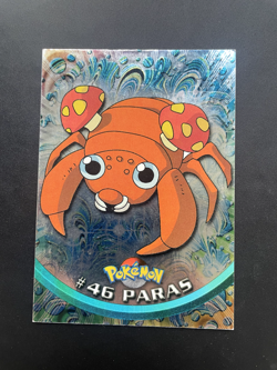 Paras 1999 1st Print Topps Holo Foil #46 Pokemon Card LP - Image 1