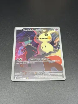 238/217 Pokemon TCG Ascended Heroes Team Rocket’s Mimikyu Illustration Rare - Image 4