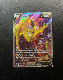Pokemon TCG - Jolteon v - SWSH183 - Black Star Promo - NM - Image 1