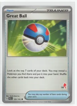 Pokemon Paldea Evolved - 183/182 Great Ball Armarouge Stamp #43 - Image 1