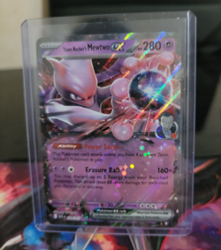Pokemon Team Rocket's Mewtwo ex - Double Rare ME: Ascended Heroes 079/217 - Image 1