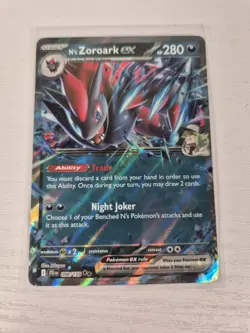 N's Zoroark ex 098/159 Double Rare Journey Together Pokemon Trading Card Game - Image 1