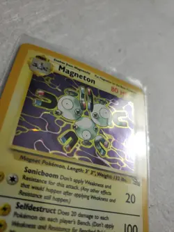 Pokemon Magneton Holo 11/62 Fossil - Image 2