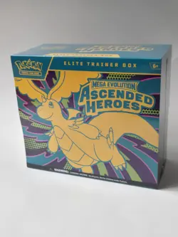 Pokemon TCG - Ascended Heroes ETB Elite Trainer Box — Sealed! Same Day Shipping! - Image 1
