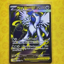 Pokemon TCG Mega Absol EX 161/132 Full Art Mega Evolution - NM - Image 1