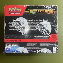 Sealed Pokemon TCG Mega Evolution Enhanced Booster Display Box + Bonus Promo - Image 3