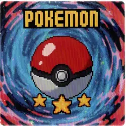 Pokemon Gameboy Lenticular Square Cards #001 002 003 Bulbasaur Ivysaur Venusaur - Image 2