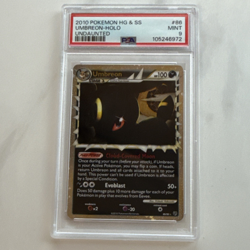 2010 POKEMON HEARTGOLD & SOULSILVER UNDAUNTED #86 UMBREON-HOLO PSA 9 - Image 2