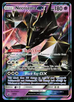 Necrozma GX SM58 Holo Black Star Promo Pokemon Card - Image 1