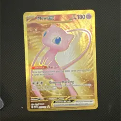 Pokemon Mew EX 193/165 Sv: Scarlet & Violet 151 Ultra Rare Full Art Holo 180 HP - Image 1