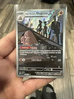 Pokemon TCG Team Rocket’s Dugtrio 239/217 Illustration Rare Ascended Heroes NM - Image 1