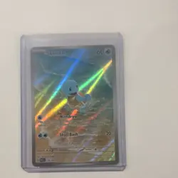 Pokemon Squirtle 170/165 Sv: Scarlet & Violet 151 Illustration Rare Holo - Image 1