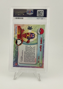 PSA 10 GEM MINT Pokemon JYNX 2000 Topps Chrome Series 2 #124 - Image 2