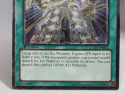 YuGiOh TCG Xyz Unit - GAOV-EN062 - Ultimate Rare - 1st Edition NM - Image 4