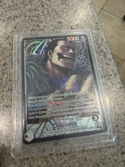 One Piece TCG Leader Crocodile OP14-079 Alternate ALT ART The Azure Sea’s Seven - Image 1