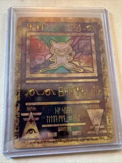 2000 Pokemon Movie Promo Ancient Mew Rare Holo Very Good Condition Card - Image 1