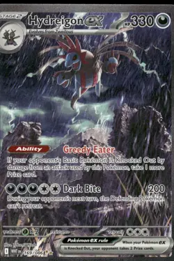2# Pokemon Cards Hydreigon ex 169/086 White Flare Special Illustration Rare - Image 1