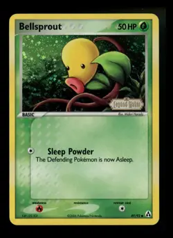Bellsprout 49/92 EX Legend Maker 2006 Reverse Holo Pokemon Card TCG - Image 1