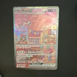 Pokemon Mew EX 053 Sv: Scarlet & Violet Promo Cards Promo Holo 180 HP - Image 1