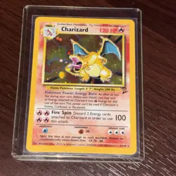 Pokemon TCG Charizard Base Set 2 Holo Card 4/130- Mint - Image 1