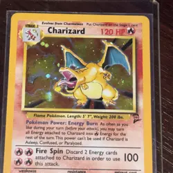 Pokemon TCG Charizard Base Set 2 Holo Card 4/130- Mint - Image 5