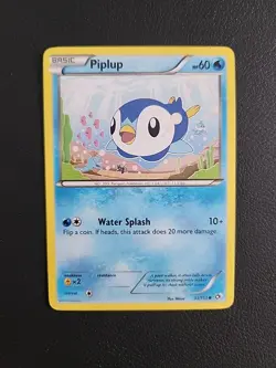 Piplup - 33/113 - 2013 Legendary Treasures Pokemon Card - VLP - Image 1