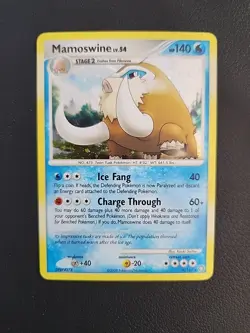 Mamoswine - 9/146 - 2008 Legends Awakened Holo Pokemon Card - NM/VLP - Image 1