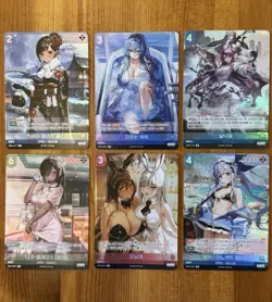 Nikke Nivel Arena Cards Lot, NM/M, SR Holo, Korean SB01 BT01 BT03 ST04, Aegis - Image 1