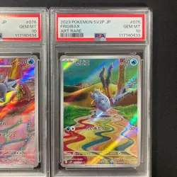 PSA10 Seglaive Evolution Line 3 Card Set Scarlet Violet Pokemon AR - Image 4
