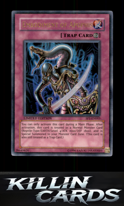 Embodiment of Apophis SP1-EN003 Ultra Rare Sneak Preview Series 1 YuGiOh Card NM - Image 1