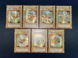 CUSTOM YuGiOh Millennium Items Seven Card Set ENGLISH - Prismatic Secret Rare - Image 1