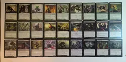 MTG Infect/Proliferate/Poison/Toxic theme lot. Golgari Black/Green. 27 cards. - Image 1