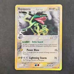 Pokemon Rayquaza Delta Species Holo Rare Card 13/113 (Please See Photos) - Image 1