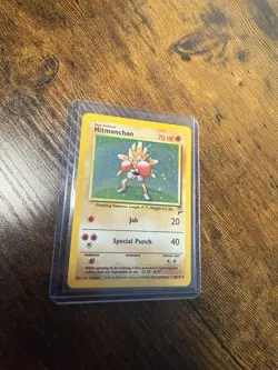 Hitmonchan (8/130) Holo Base Set 2 Pokemon Card NM - Image 3