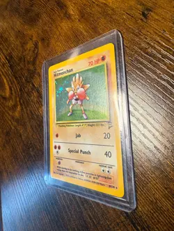 Hitmonchan (8/130) Holo Base Set 2 Pokemon Card NM - Image 4
