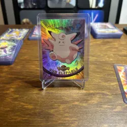 Clefable #36 - Pokemon Topps Series 1 Card *EXC* Holo - BLUE LABEL - Image 1
