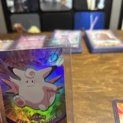 Clefable #36 - Pokemon Topps Series 1 Card *EXC* Holo - BLUE LABEL - Image 5