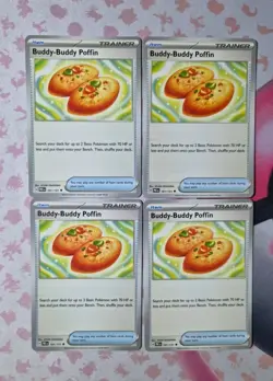 Pokemon Card Buddy Buddy Poffin - 101/131 - Prismatic Evolutions - Playset - Image 1